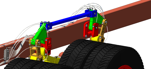 卡车双联轴悬架缩略图